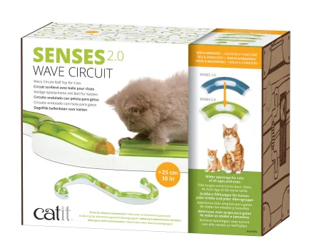 Інтерактивна іграшка-лабіринт Catit Wave Circuit 2.0 для котів (пластик)