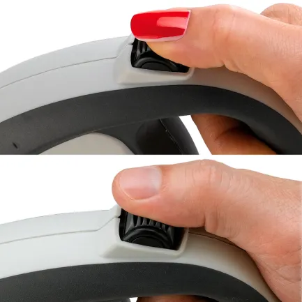 Ferplast FLIPPY TECH TAPE L Рулетка-Повідець зі стрічкою, чорна — Фото 1