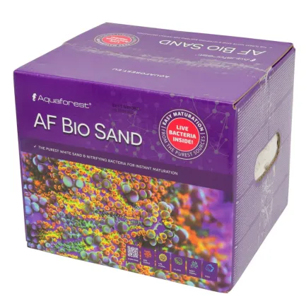 Живий пісок для морського акваріуму Aquaforest AF Bio Sand 10кг 1-2мм — Фото 5