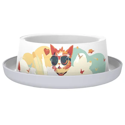 Moderna Trendy Dinner Indy&amp;Louise МОДЕРНА ІНДІ та ЛУЇЗА миска для котів, 350мл 0,35 л
