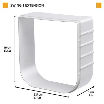 Ferplast Тунель для SWING 1 білий — Фото 1