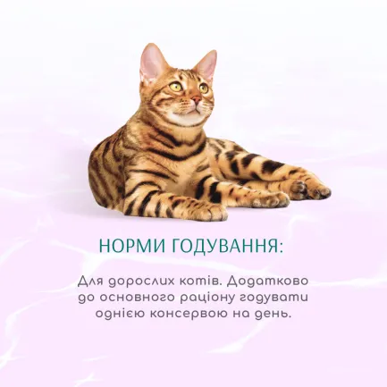 OPTIMEAL™. Б`ЮТІ ГАРМОНІЯ. Консерв корм д/котів “Смугастий тунець в желе з морськ водорост", 0,07 кг — Фото 3