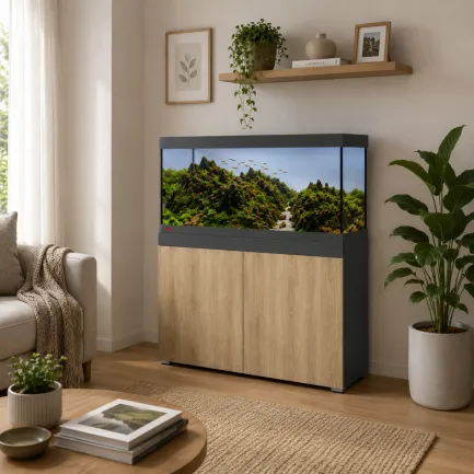 Акваріумний комплект Eheim vivaline LED 240 1x16.3W (LED) anthracite/wood з тумбою (0613065) — Фото 6