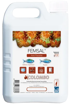 Засіб проти шкірних паразитів у морських риб COLOMBO MARINE FEMSAL 2500 ML 12.500 LTR* (N5060617)