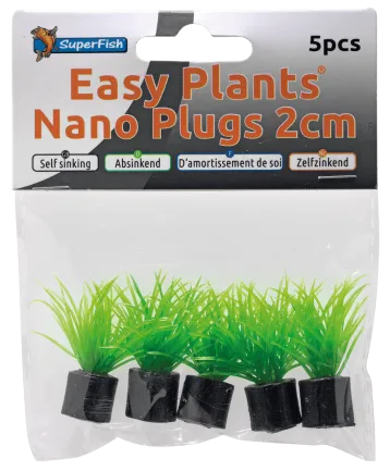 Штучна рослина для акваріума SF EASY PLANTS NANO PLUG 2 CM 5 PCS (A4070127)
