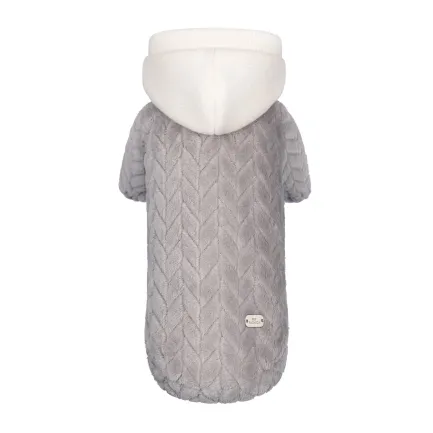 Толстовка Pet Fashion «Delicate» для собак, розмір S, сіра