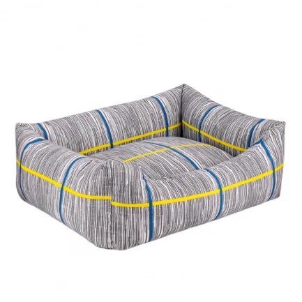 Лежак для Тварин BronzeDog Comfort Прямокутний Сірий L