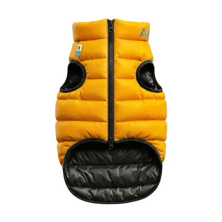 Курточка для собак AiryVest двостороння, L65, A 62-65, B 87-89, C 60-65, жовто-чорна