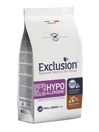 Exclusion Hypoallergenic Small Breed з кроликом для собак малих порід з харчовою алергією 2 кг