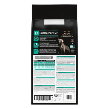 Сухий дієтичний корм PRO PLAN VETERINARY DIETS EN Gastrointestinal для дорослих собак та цуценят для усунення розладів травлення 12 кг — Фото 3
