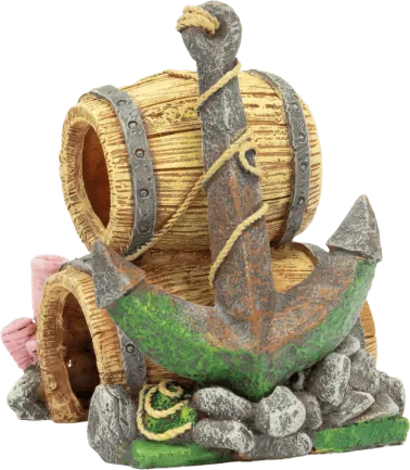 Декорація для акваріума SF DECO BARREL ANCHOR (A4022050)