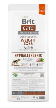 Сухий корм Brit Care Dog Hypoallergenic Weight Loss для собак із зайвою вагою, гіпоалергенний з кроликом, 12 кг — Фото 3