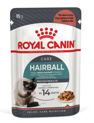 Вологий корм Royal Canin HAIRBALL CARE для котів всіх порід 85 г
