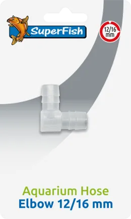 Кутник SF AQUARIUM HOSE ELBOW 12/16 MM (A8060185)