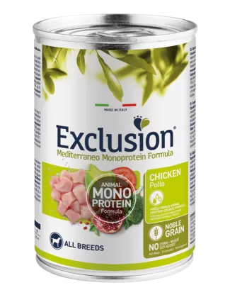 Exclusion Adult Chicken корм для дорослих собак всіх порід з куркою 400 г