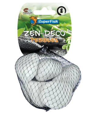 Прикраси для акваріума SF ZEN PEBBLE MEDIUM WHITE 450 GRAM (A8050255)