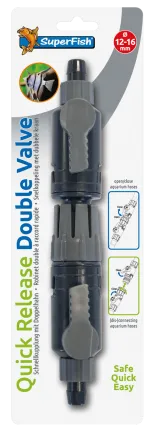 Подвійний швидкознімний клапан SF QUICK RELEASE DOUBLE VALVE 12/16 MM (A8060130)