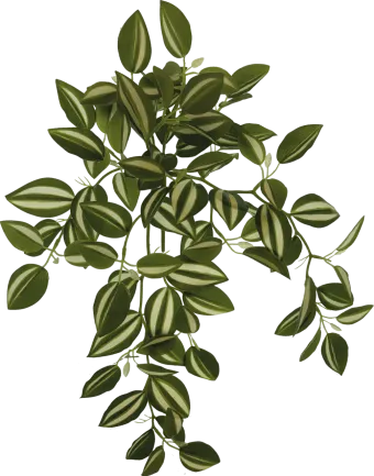 REPTO PLANT HANGING GREEN/WHITE 46CM (R5100410) Штучна рослина для тераріума