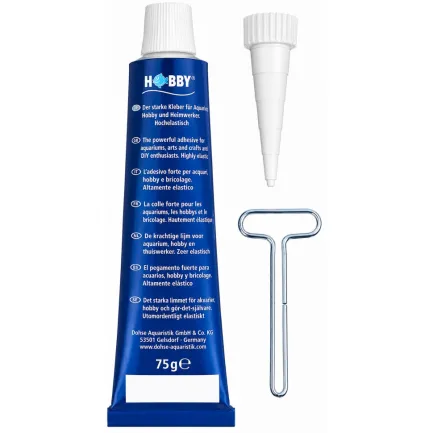 Силікон прозорий для акваріумів та тераріумів Hobby Silicon Adhesive 75 г (11950) — Фото 1