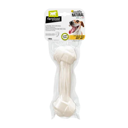 Ferplast GOODB NAT CHICKEN BONE L 140g Жувальна іграшка д/собак