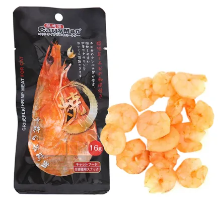 CattyMan Grilled Shrimp КЕТТІМЕН КРЕВЕТКА НА ГРИЛІ ласощі для котів 0,016 кг