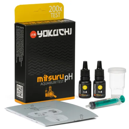 Тест на pH води Yokuchi Mitsuru Aquarium Test pH 3-10 та 6.0-7.8, 200 тестів