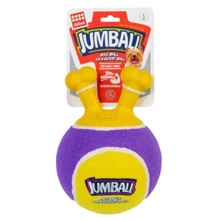 Іграшка для собак Великий тенісний м'яч GiGwi Jumball, латекс, гума, 18 см — Фото 1