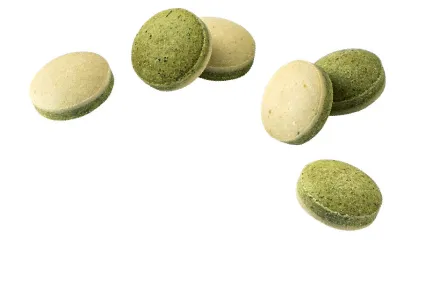 Вітаміни GimCat NUTRI BIOTIN BITES для котів для покращення стану шерсті та шкіри 425г — Фото 3