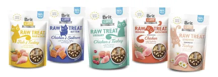 Ласощі для котів Brit Raw Treat Urinary Freeze-dried з куркою та індичкою, 40 г — Фото 3