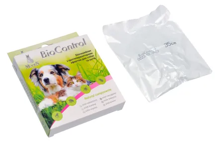 Біо контроль (BioControl) біонашийник з протипаразитарним ефектом для собак та котів 35 см, MODES — Фото 1