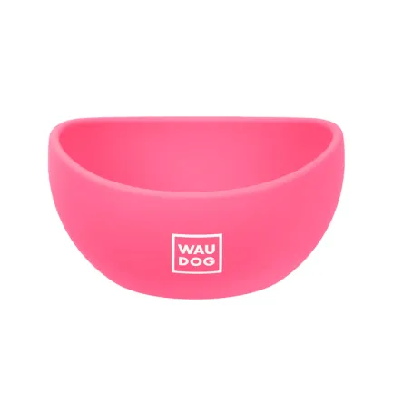 Миска WAUDOG Silicone, 250 мл рожевий — Фото 3