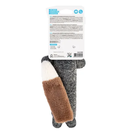 Іграшка для собак WAUDOG Fun Plush Єнот, трикотаж, Ш 7 см, Д 24 см, L — Фото 2