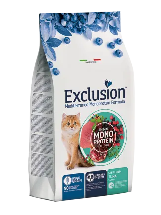 Exclusion Sterilized Tuna корм для стерилізованих котів з тунцем 12 кг