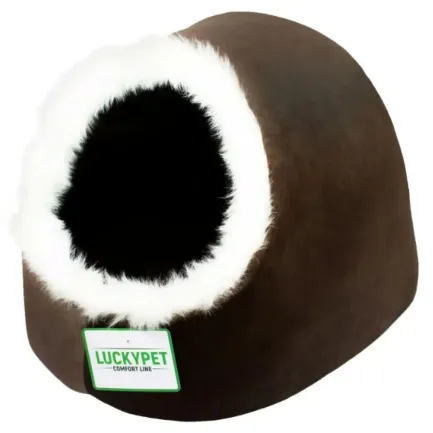 Будка Амур №2 коричневий Lucky Pet, 41х42х37