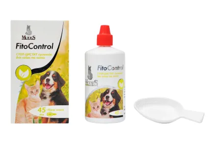 Фіто контроль (Fito Control) Стоп-цистит суспензія для собак та котів 45 мл, MODES, (фітокомплекс) — Фото 1