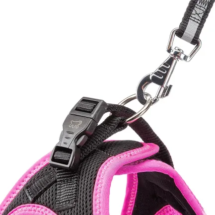 Ferplast KAORI P XL HARNES BLACK/PINK Шлея,чорно-рожева — Фото 3