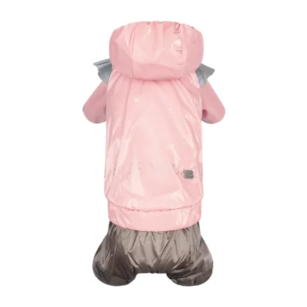 Дощовик Pet Fashion «Ariel» для дівчинки, розмір XS, рожевий