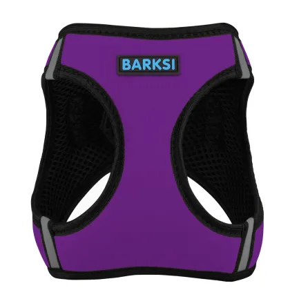 Шлея для собак Barksi Sport Vest неопрен 3D сітка фіолетова 3XS — Фото 2