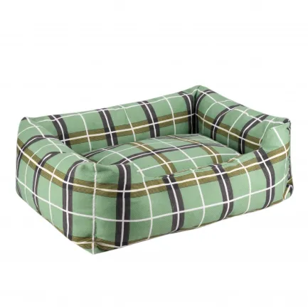 Лежак для Тварин BronzeDog Comfort Прямокутний Зелений M