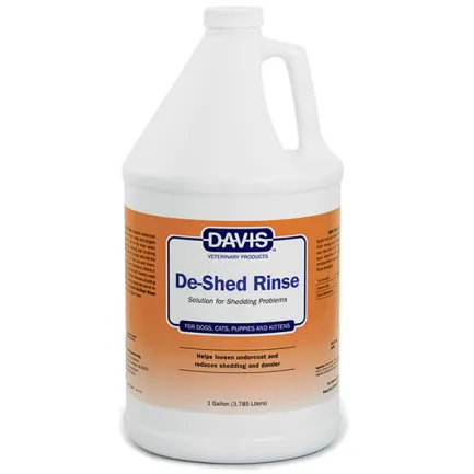 Davis De-Shed Rinse ДЕВІС ПОЛЕГШЕННЯ ЛИНЬКИ ополіскувач для собак і котів, концентрат 3,8 л
