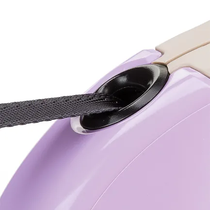 Ferplast AMIGO S TAPE BEIGE-PURPLE Рулетка-поводок зі стрічкою — Фото 2