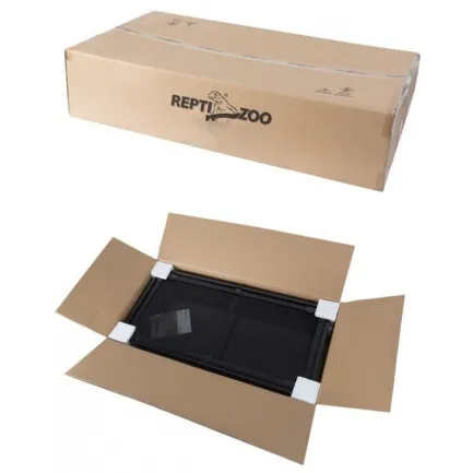 Тераріум Repti-Zoo Super Vision 360 90x45x45 см (RKE361818) - скляний тераріум для рептилій та амфібій — Фото 4