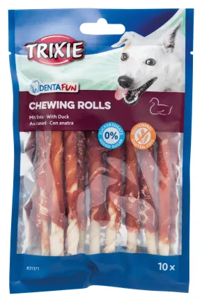 Паличка Trixie Denta Fun для чищення зубів собак, з качкою, 12 см, 80 г, 10 шт