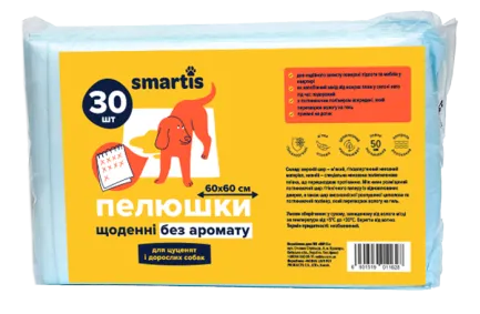 Пелюшки щоденні 60*60см (30шт)