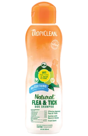 Шампунь Flea &amp; Tick "Заспокійливий" від бліх і кліщів, для собак, 592 мл
