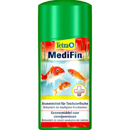 Tetra Pond MediFin 500мл універсальний лікарський препарат на 10000 л