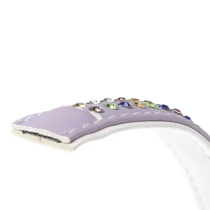 Ferplast LUX C20/35 PURPLE-WHITE Нашийник, екошкіра — Фото 2