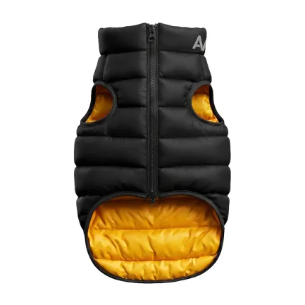 Курточка для собак AiryVest двостороння, S30, A 27-30, B 57-59, C 46-50, жовто-чорна — Фото 1