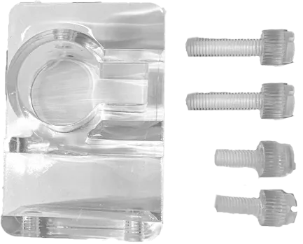 Акрилове кріплення для трубок SF SCAPERS STAINLESS IN&amp;OUTLET SPARE SCREWS KIT (A4060310)
