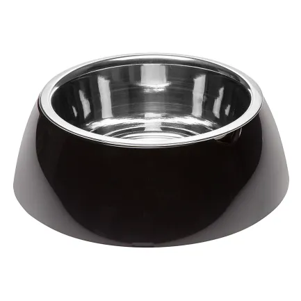 Ferplast JOLIE L BLACK BOWL Годівниця, пластик, метал